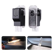 2 предмета светодиодный «открыто» на автомобильную дверь лампа световой лазерный проектор Авто Предоставлено Добро пожаловать Свет 3D логотип тени для VW Passat для Phaeton и Touareg