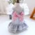 School Uniform Bows Dog Fancy Dress Bright Cute Girl Pet Puppy Small Animal Chihuahua Summer Cat Clothes Shirt With Plaid Skirt 10