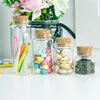 Glass Bottles with Cork Crafts Bottles Jars  Weding Gift 50ml 80ml 100ml 150ml Empty Jars Containers Bottles 24pcs 2