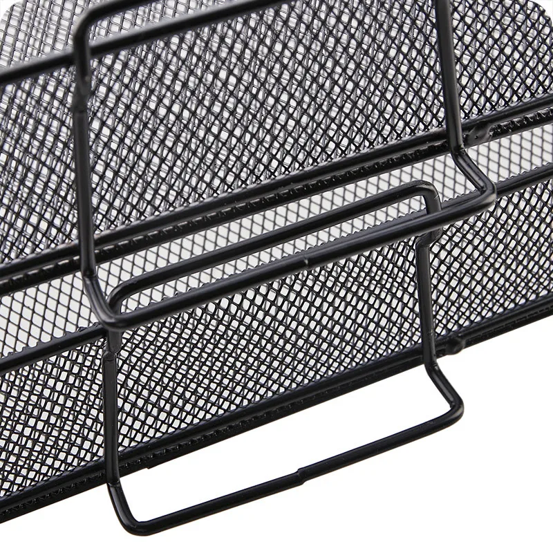 Металлический Железный сетчатый буквенный книжный Держатель Для Журналов A4