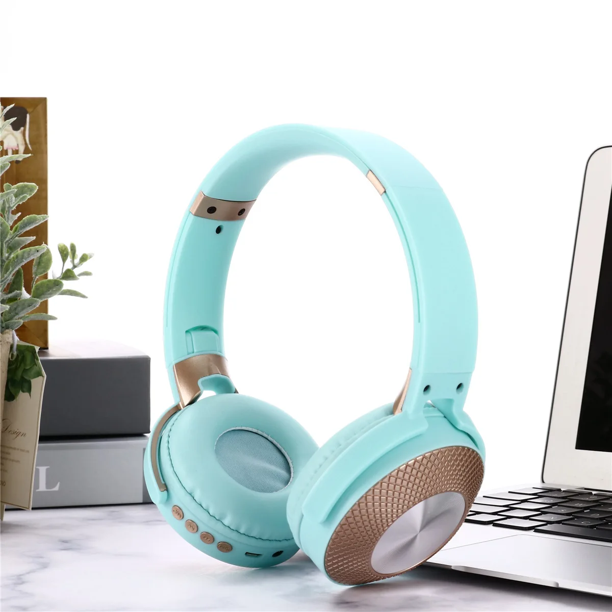 Беспроводные Bluetooth наушники тяжелый стерео Бас HiFi металлическая Спортивная гарнитура TF карта fm-радио Aux 40 шт./партия