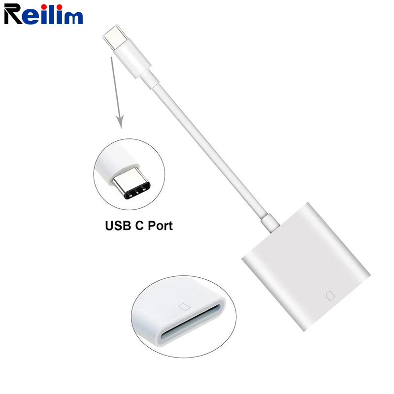 Адаптер Reilim type c otg для телефона адаптер SD-карты usb разветвитель камеры типа ipad pro
