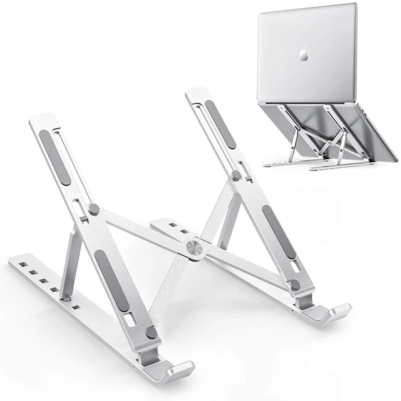 Держатели для ноутбуков для MacBook Air Pro/Dell XPS/lenovo более 10-15,6 дюймовых планшетов для ноутбуков, регулируемая Портативная подставка-держатель для стола
