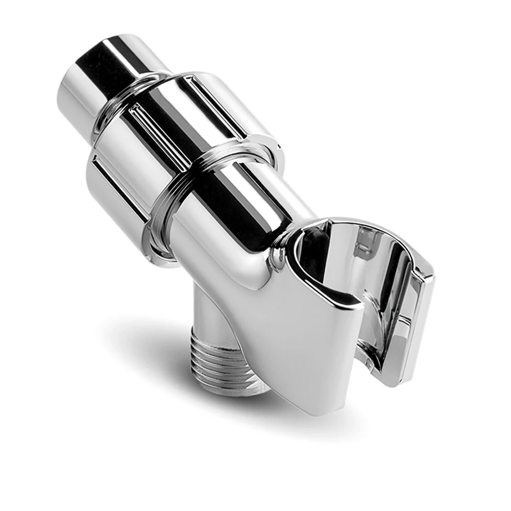 socket connector 3 Way Shower Diverter Valve Handheld Shower Arm Diverter Splitter with Showerhead Holder SLC88 - Цвет: socket connector