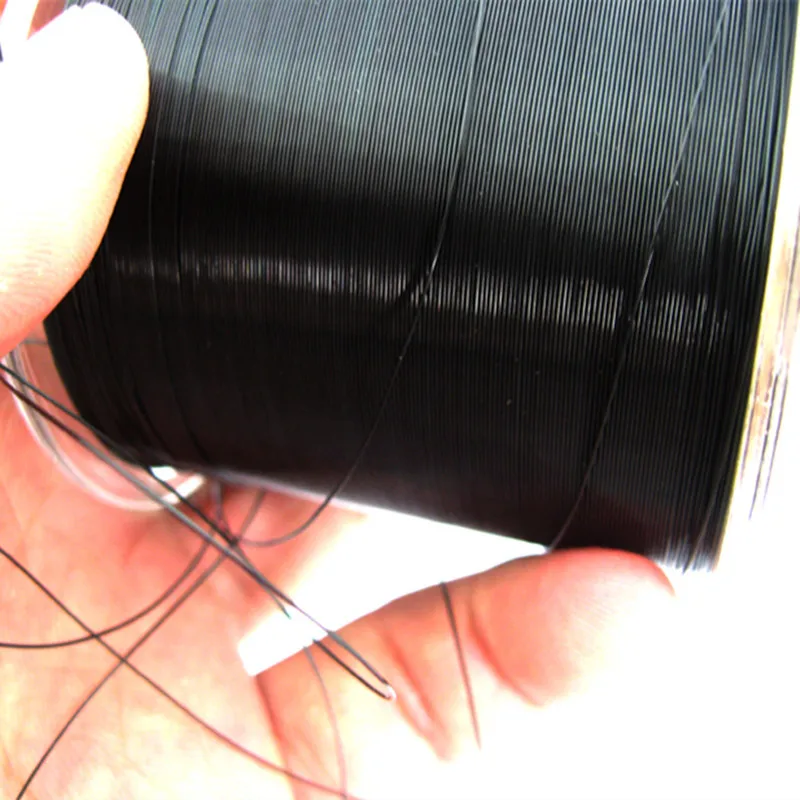 

Japan Nylon Thread 500 M Black And White with Pattern Route Fishing Line pao gan xian Mainline Telescopic Fishing Rod Sea Rod Su