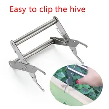 Рамка в виде пчелиного улья держатель сотовой селезенки захват точный улей клип из нержавеющей стали затягивание оборудования для пчеловодства инструменты