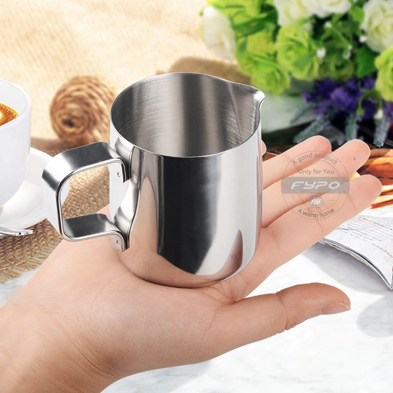 150ml Stainless Steel espresso cup Milk Frother Coffee Cup