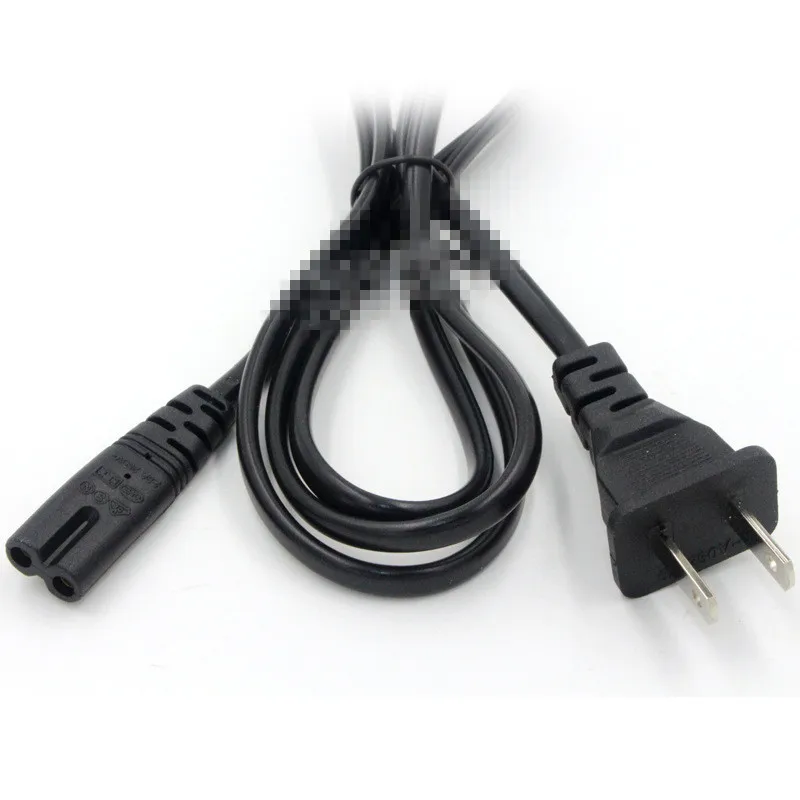 Click to Buy Lzd-9933221 1.5m US gauge two plug eight tail AC power cord US gauge Taiwan eight tail two core double hole adapter cableUS Now Title On Aliexpress