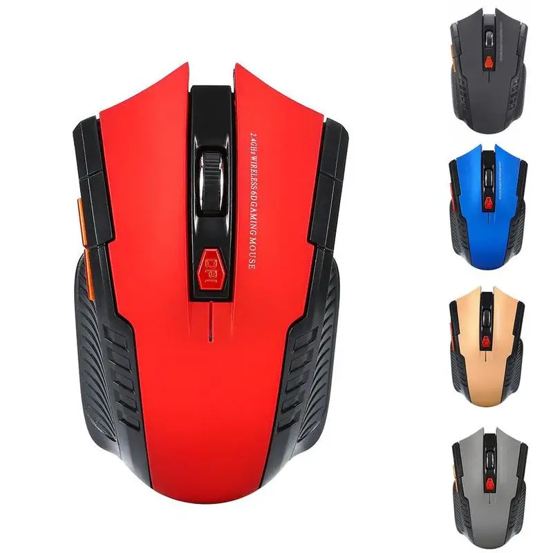 2.4GHz Wireless Bluetooth Mouse Gamer New Game Wireless Mice with USB Receiver Mause for PC Gaming Laptops Computer Accessory