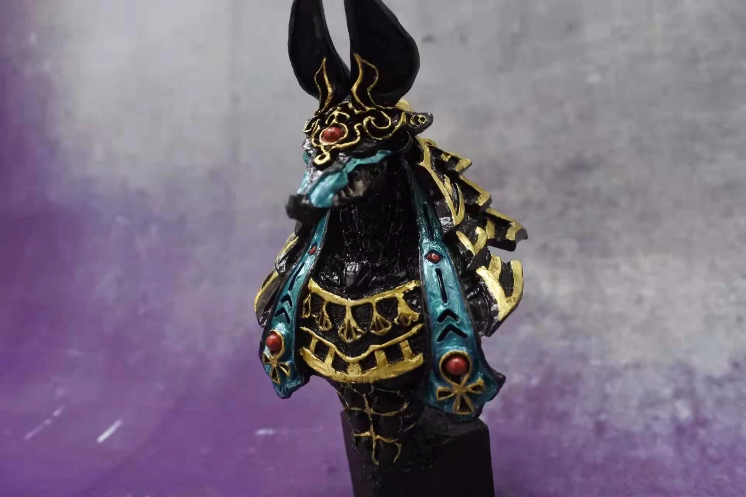 

Resin Figure Kit Anubis Bust Unpainted Garage Resin Model Kit