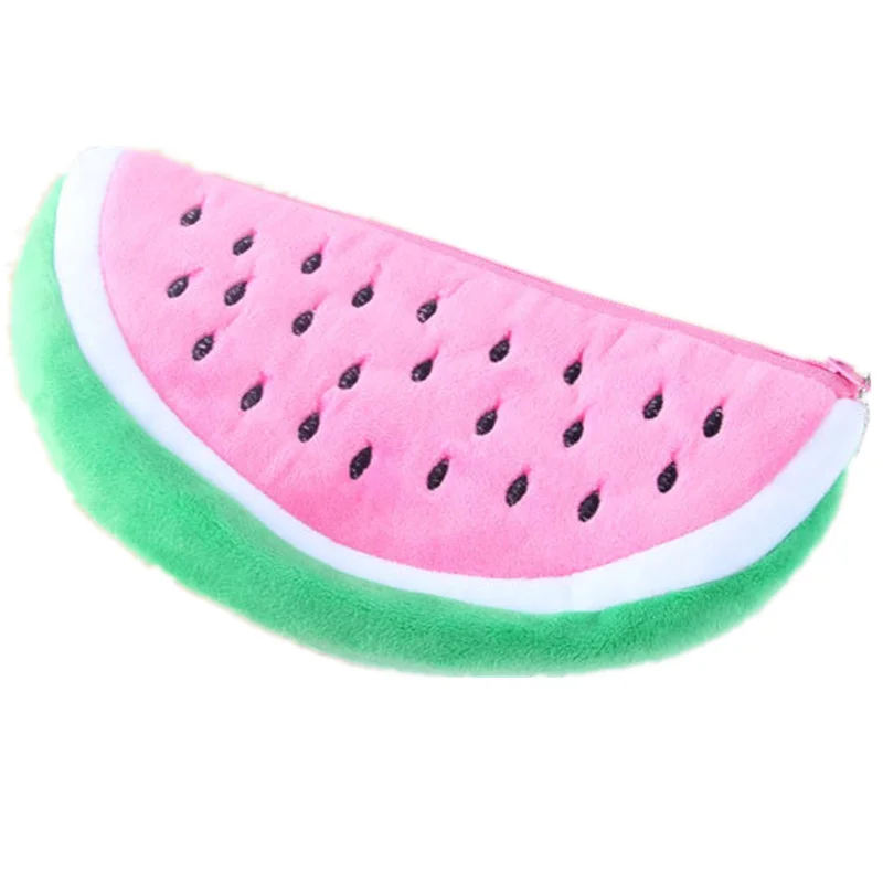 10PCS Size 20CM Soft Plush Fruit , Women Plush Coin Purse , Small Cute Zipper Girls Coin Wallet Pouch