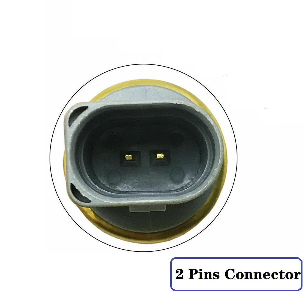Engine Coolant Temperature Sensor+Connector+Clip+O-Ring for Audi VW Skoda Seat 06A919501A / 95510612500 / 95510612501