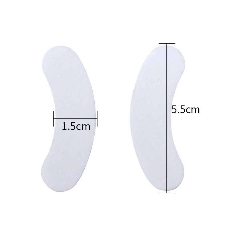 Silicone Eyelash Pad Patches Under Eye Pad For Eyelashes Extension 50 pack No.2 Thick Types