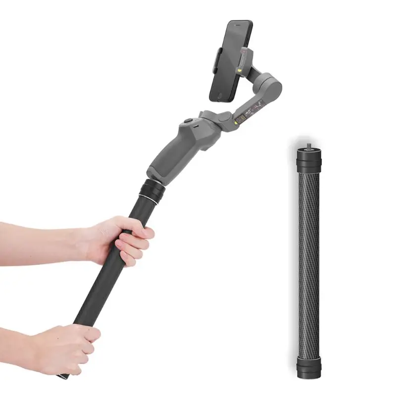 

Carbon Fiber Stick Extension Rod for DJI Osmo Mobile 3/2/Zhiyun/Ronin S Camera