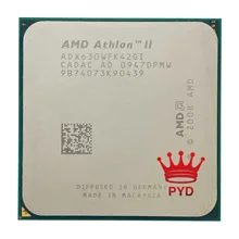 Processador amd athlon ii x4 630, processador quad core com 2.8ghz, soquete am3 938pin