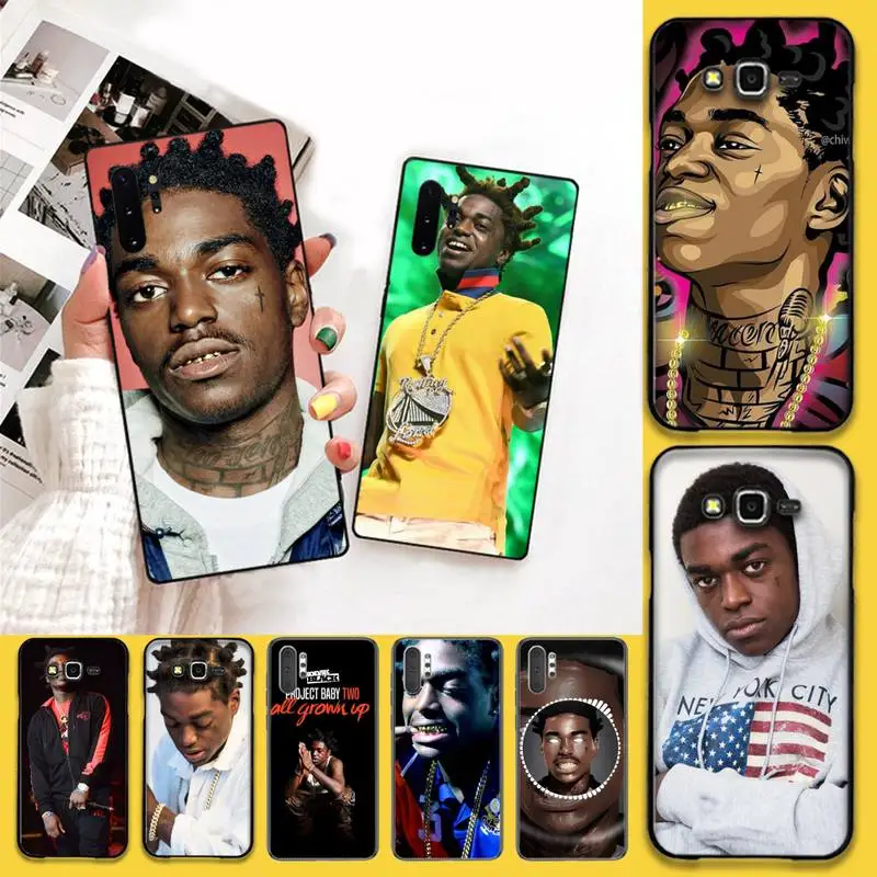 HPCHCJHM Kodak Black Rapper Phone Case Cover For Samsung Note 7 8 9 10 pro Galaxy J7 J8 J6 Plus 2018 Prime