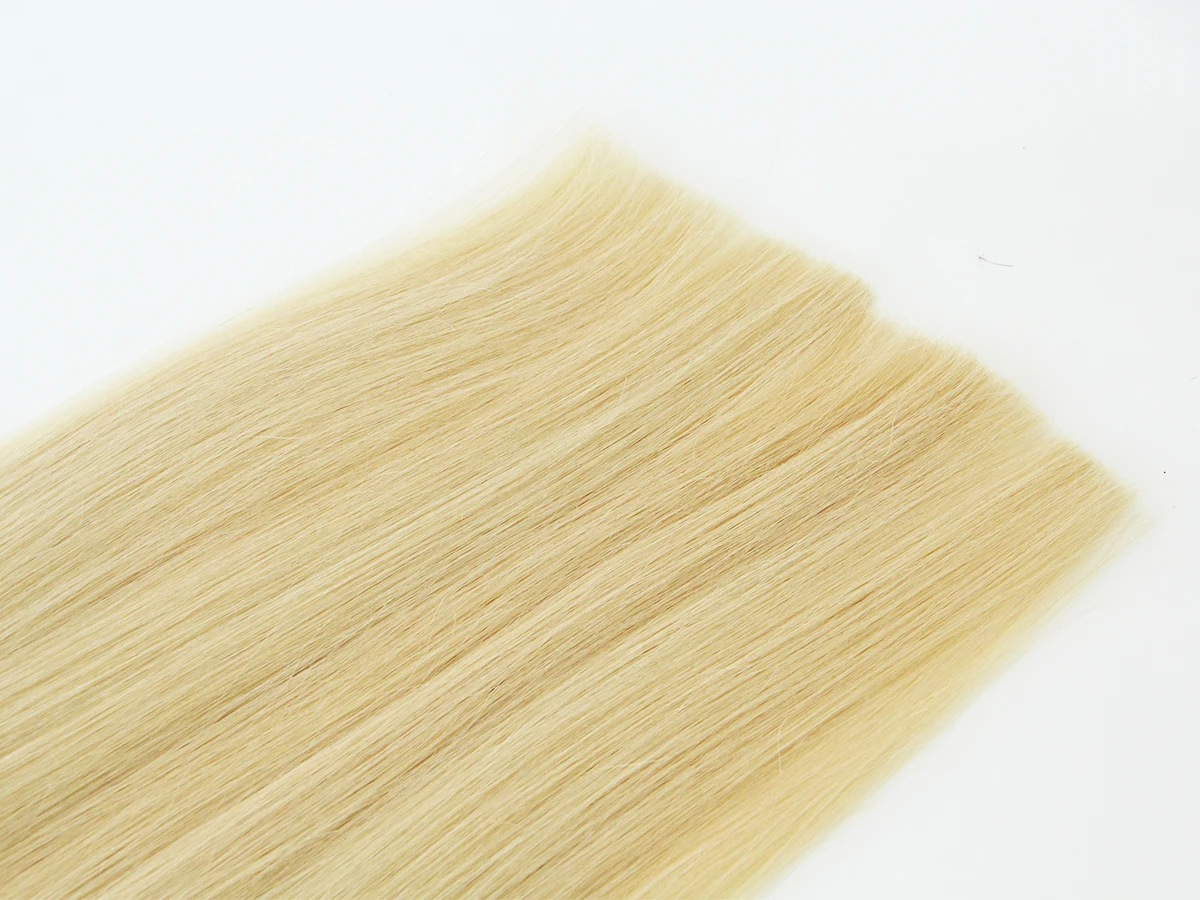 Cuticle Protected Remy Virgin Human Hair Extension Blonde Hair Bulk