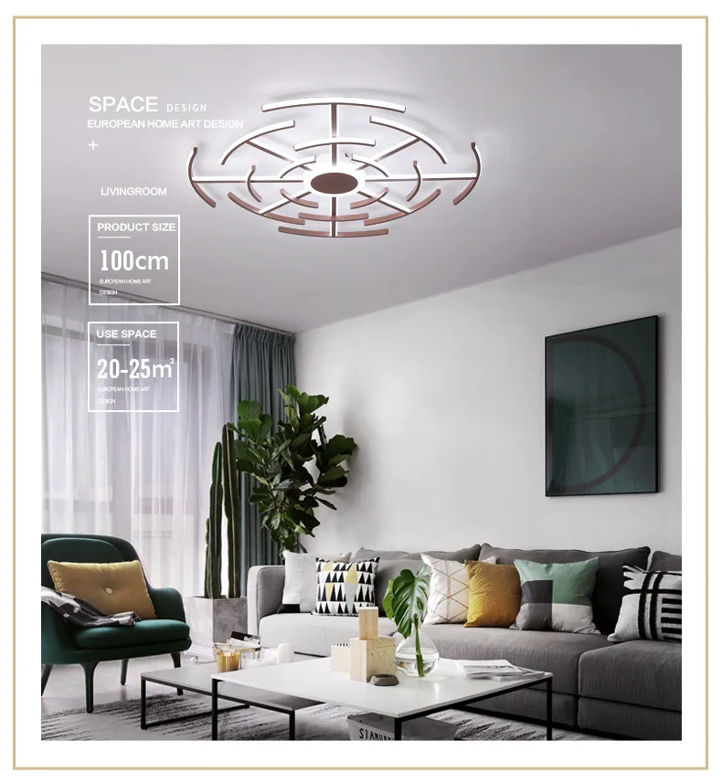 Spiderweb спроектированный светодиодный потолочный светильник из алюминия, акриловая Современная необычная люстра, Светильники для гостиной, столовой