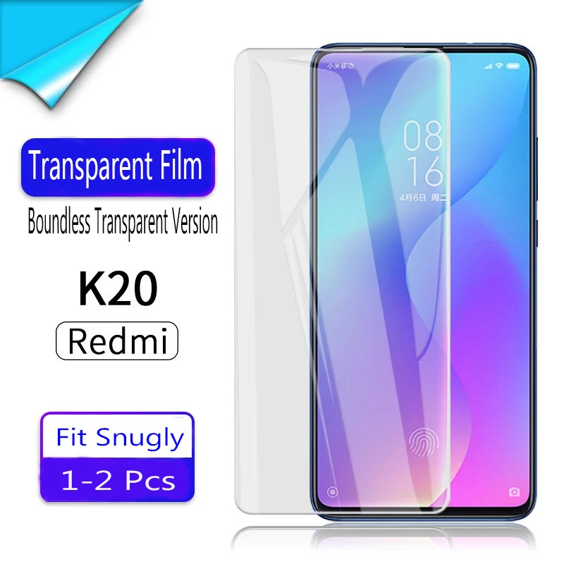 Защитное стекло закаленное 9H 1000D для Xiaomi Redmi Note 8 7 6 5 K20 Pro 8t 6|Защитные стёкла и