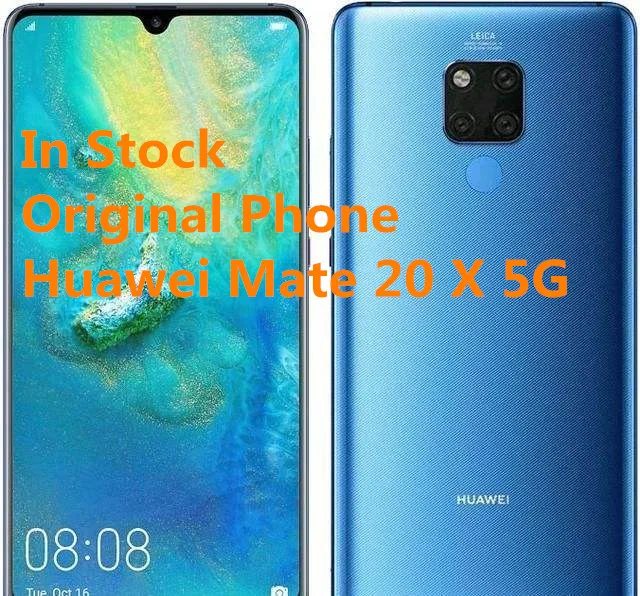 Смартфон huawei mate 20X5G, Balong5000, 7,2 дюймов, 8 ГБ, 256 ГБ, Kirin 980, четыре ядра, 40 Вт, mate 20X5G, версия, супер зарядка - Цвет: 8GB 256GB Blue