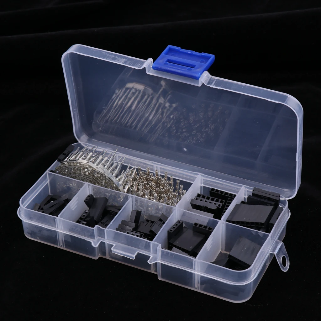 310pcs Wire Jumper Pin Header Connector Kit and Male/Female Crimp Pins Set
