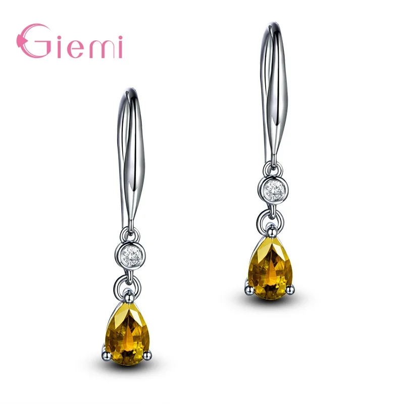 Orecchini Pendenti Waterdrop In Argento Sterling 925 Con Stile Incredibile
