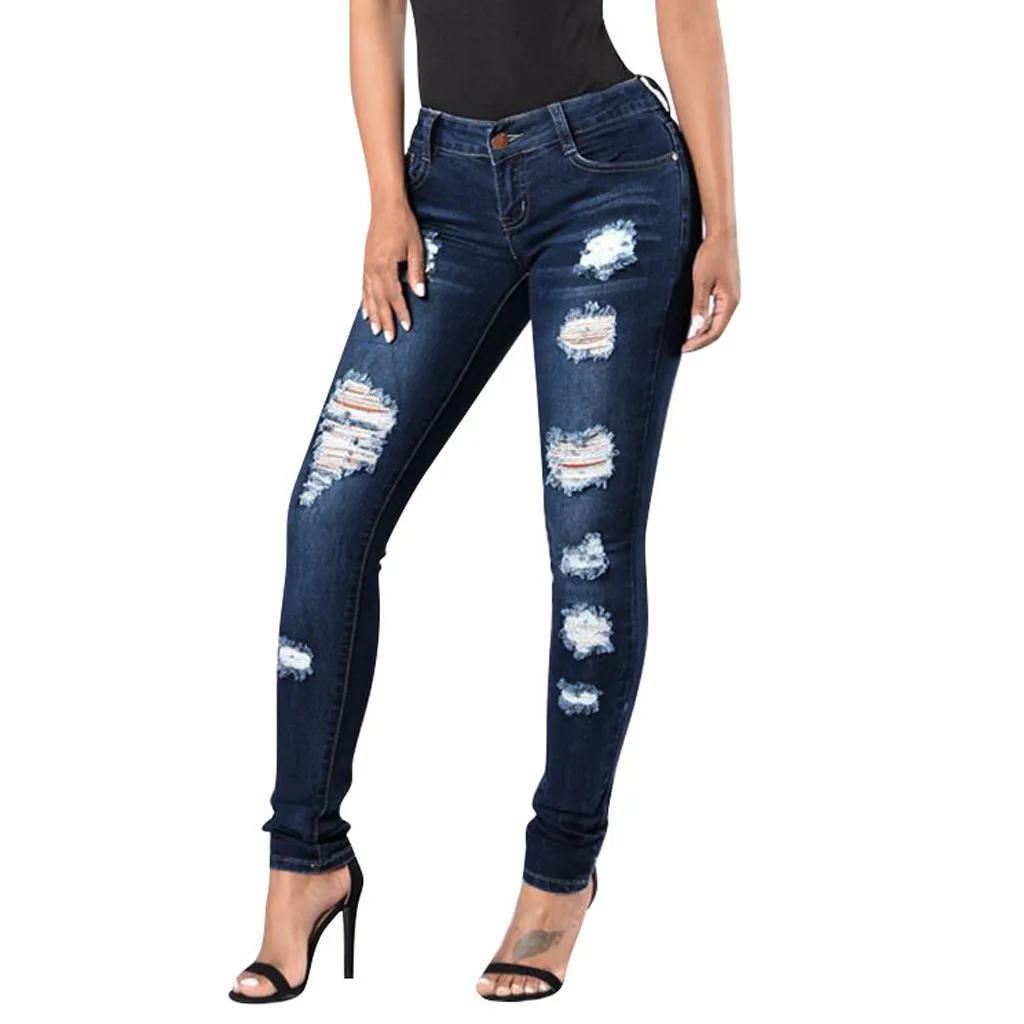 

Casual jeans woman mom high waist jeans mujer spodnie damskie jean vaqueros mujer denim streetwear plus size calca jeans 2XL Z4