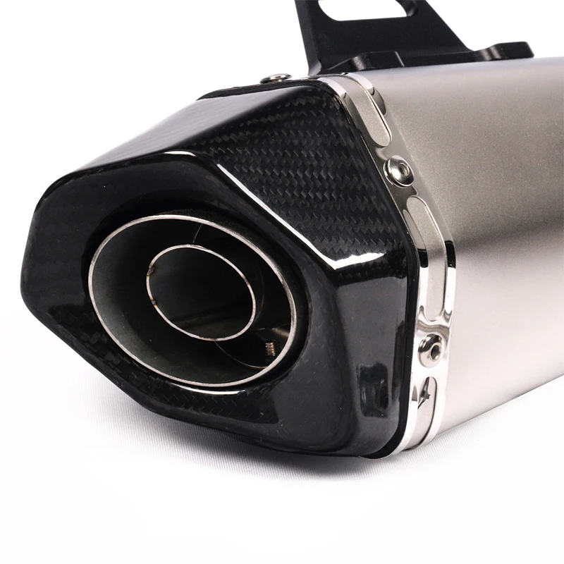 Slip-On For Honda Forza 300 2017 2018 2019 Motorcycle Exhaust Full System Escape Moto Muffler Modif Front Link Pipe DB Killer - Image 5