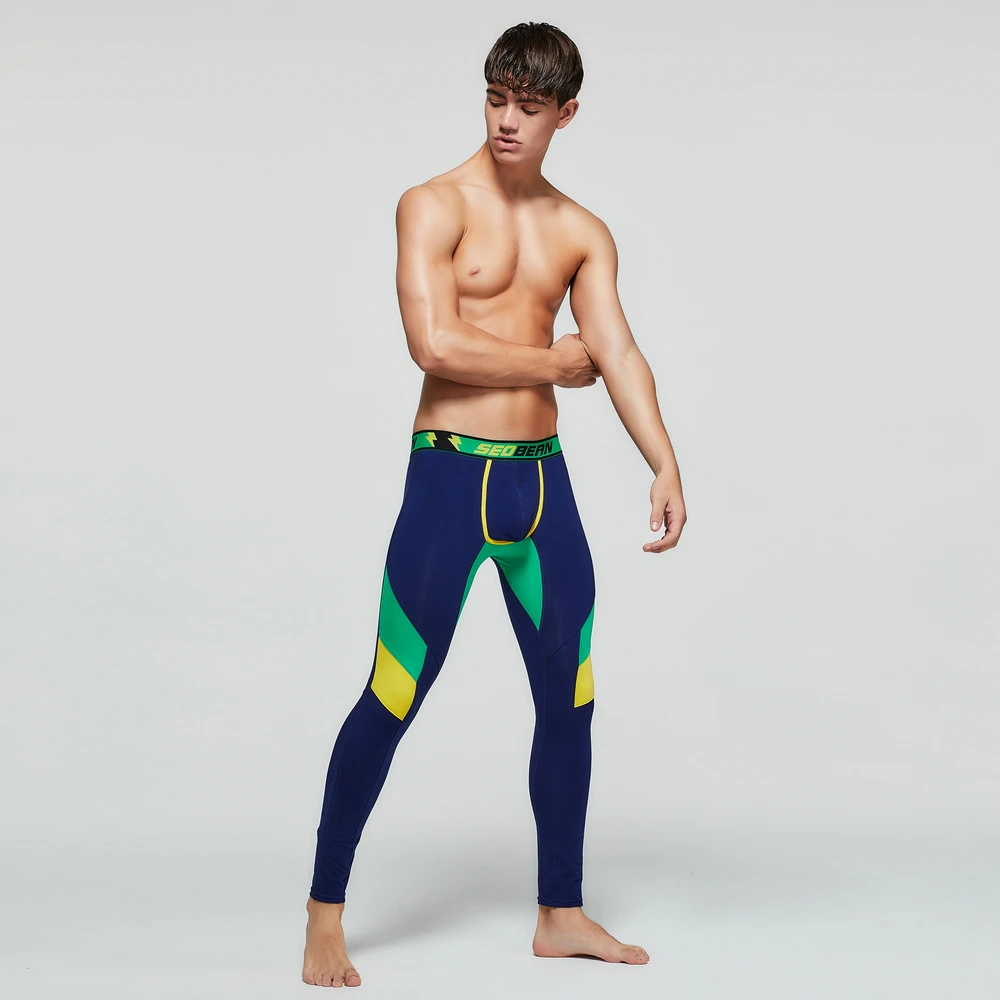Long Johns мужское термобелье зимние подштанники Термолеггинсы человек хлопковые нижнее белье Большие размеры