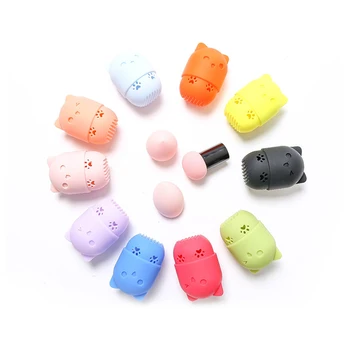 

1Pc Beauty Makeup Face Powder Puff Blender Storage Rack Makeup Sponge Drying Stand Holder Cosmetic Cleaning Storage Case