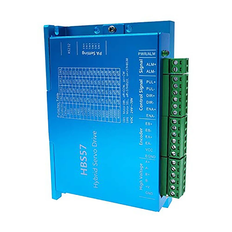 

HBS57 Closed Loop Servo Motor Driver Hybrid Step Servo Driver CNC Controller