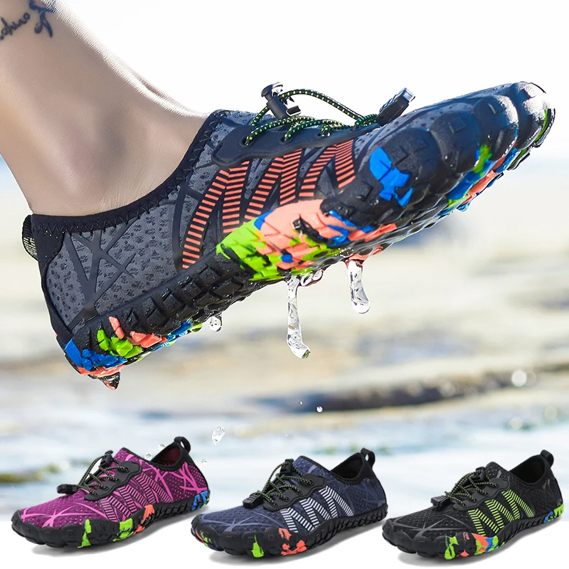 Кроссовки унисекс дышащие для пляжа морской и речной воды | Спорт развлечения