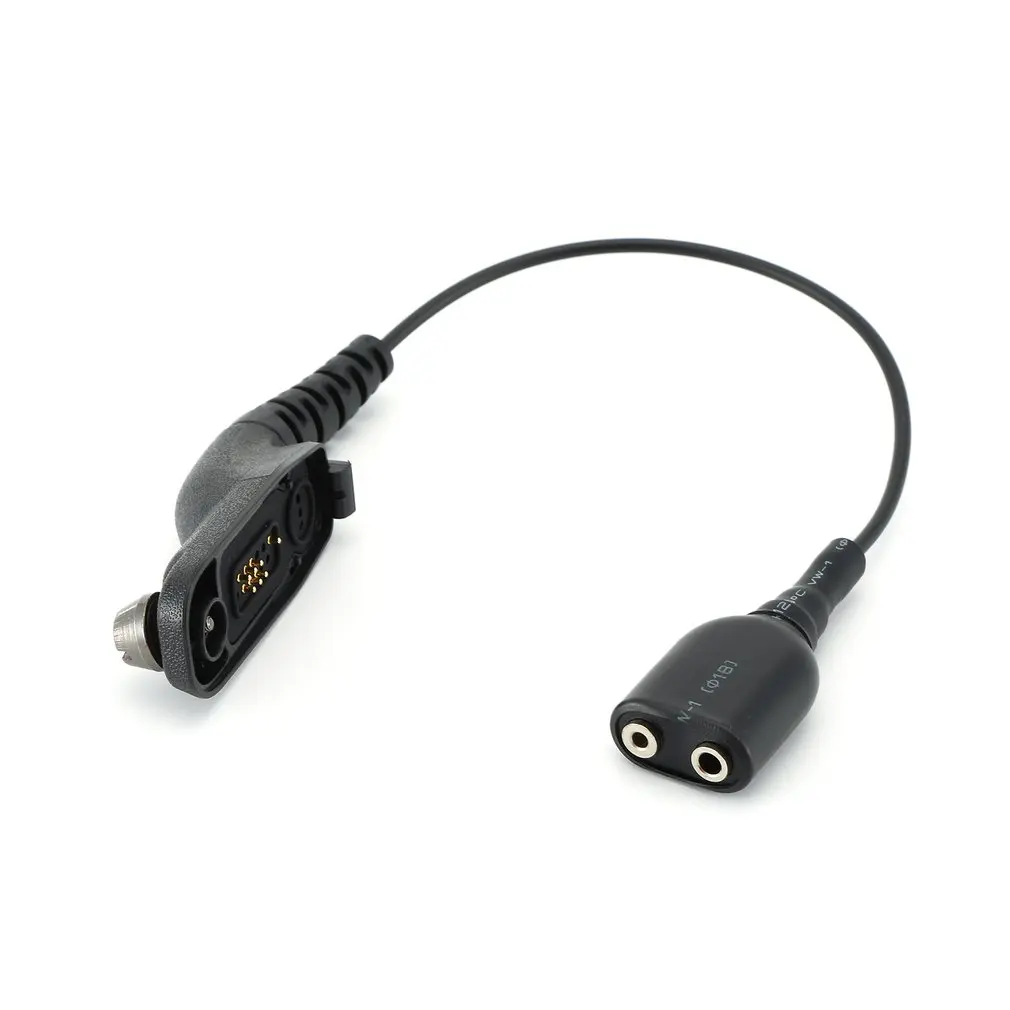 Talkie-walkie адаптер кабель к K 2 Pin для Baofeng UV5R 888s Motorola Xirp8268 APX6000 MTP850S гарнитура микрофон
