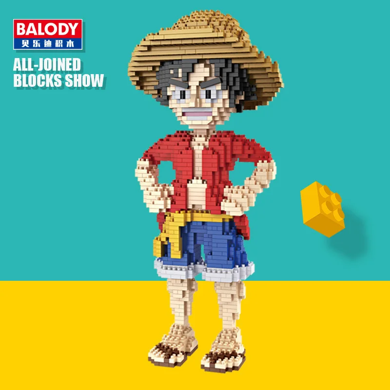 

Balody 16021 Snowball Chipmunks Luffy 16011 Building Blocks Small Particles Assembled Educational Toy Self Spell Model