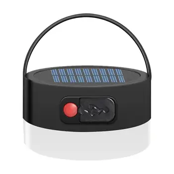 

8 Led Solar Camping Light Outdoor Waterproof Round Tent Lamp Usb Flashlight Portable Lantern Solar Light Emergency Lighting