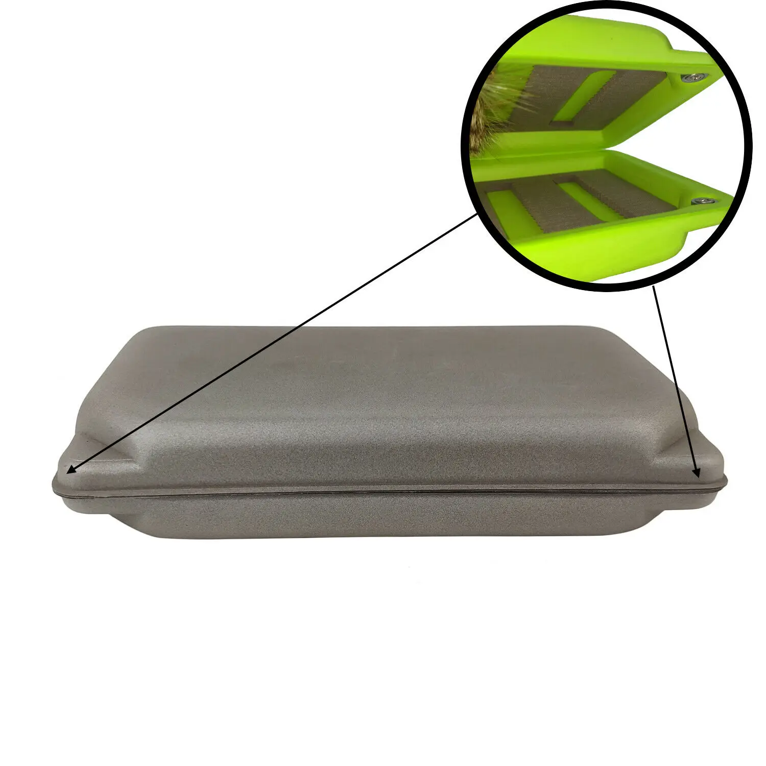 Aventik Float EVA Foam Fly Box водонепроницаемый кейс для рыбалки Fly Fishing Box 6X3,48X1,2 дюймов