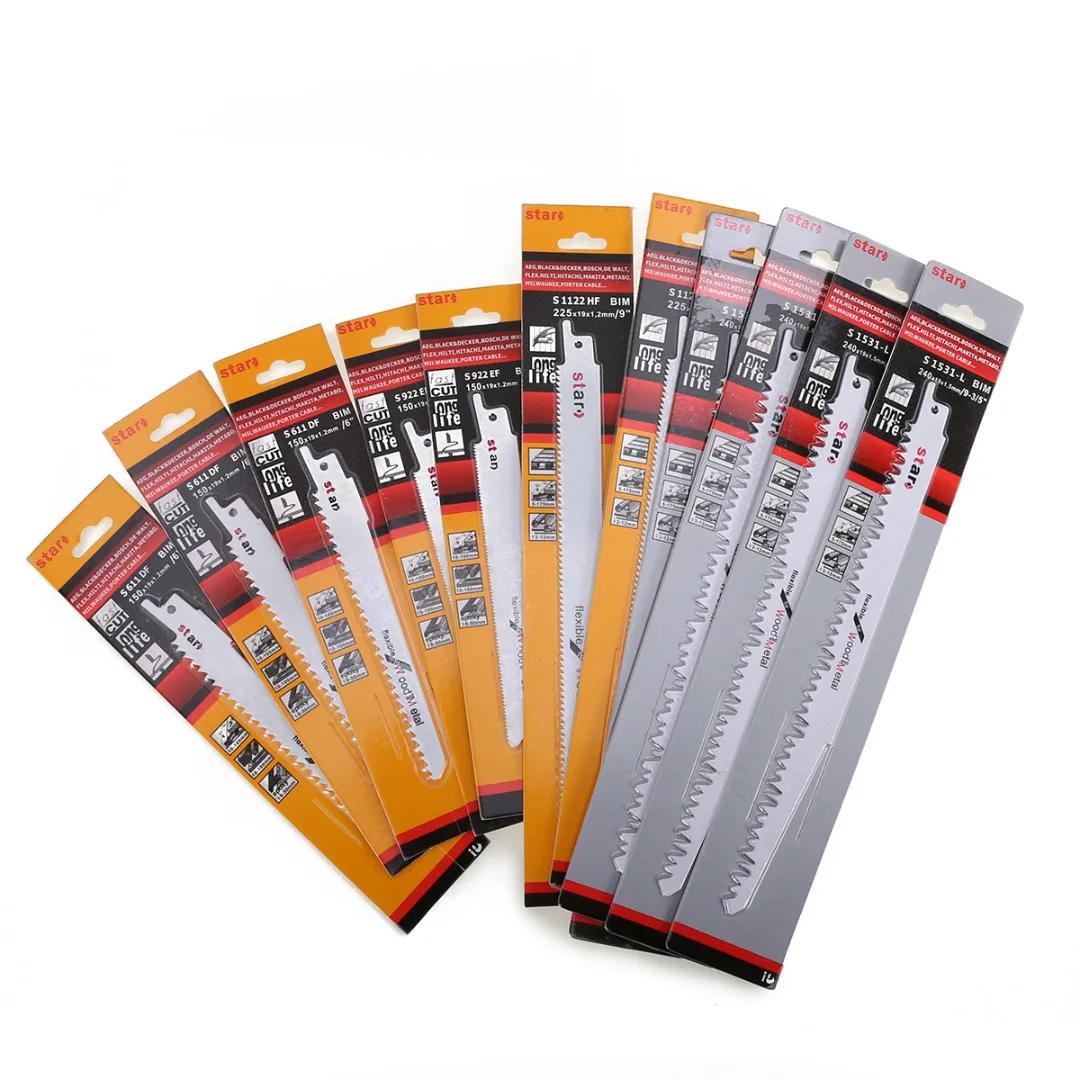 DWZ 10Pcs High Carbon Steel Saw Blade Reciprocating Combo For Dewalt Bosch