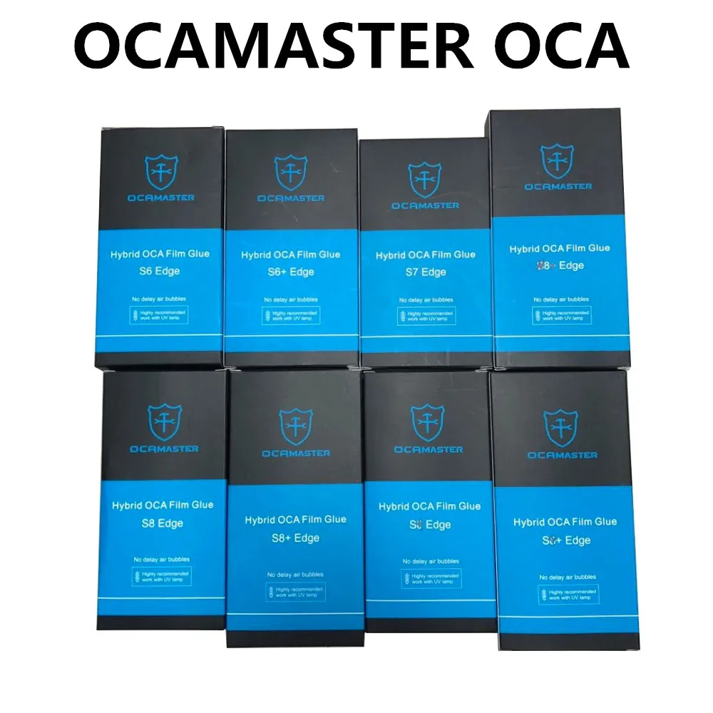 OCA Master 250um клей для Samsung S10 S9 S8 plus Note 8 9 10 Plus ЖК-дисплей экран стекло в рамке