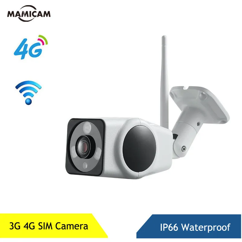Открытый 3g 4 г sim-карта камера водостойкий 1080 P Беспроводной IP wifi пуля камера двухсторонняя аудио p2p Onvif видеонаблюдения