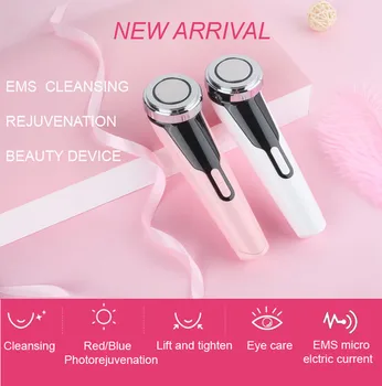 

5-in-1 Face Skin EMS RF EMS Beauty instrument Facial Mesotherapy Electroporation Rejuvenation Women face care tool Eye care tool