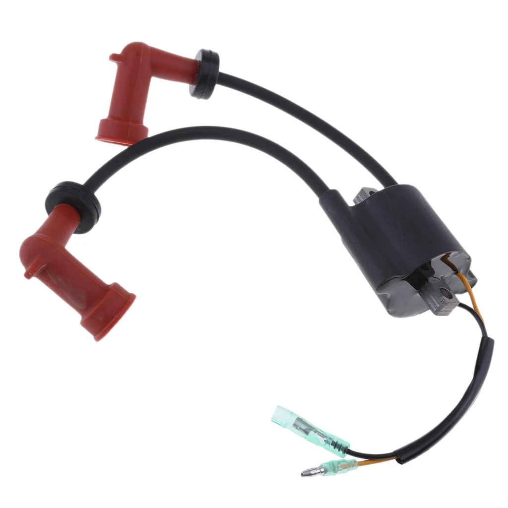 Motorcycle Ignition Coil Electronic Assembly For Yamaha 2 Stroke 15HP 6B4