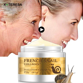 

Snail Face Cream Hyaluronic Acid Anti-Wrinkle Anti-aging Facial Whitening Day Cream Collagen Moisturizer Nourish Korea Skin Care