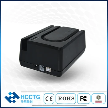 

CMC7 USB /RS232 / PS/2 Scanner Check MICR Reader with 1/2/3 Magstrip Card Reader HCC1250X-M