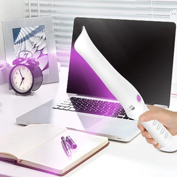 

High battery Ultraviolet germicidal lamp disinfection lamp portable UV handheld folding home travel small sterilization lamp