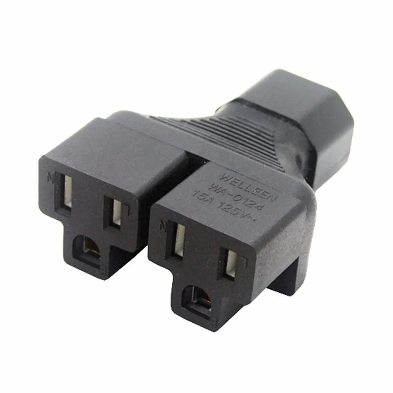 Адаптер-разветвитель IEC 320 C14-2x Nema 5-15R | Обустройство дома