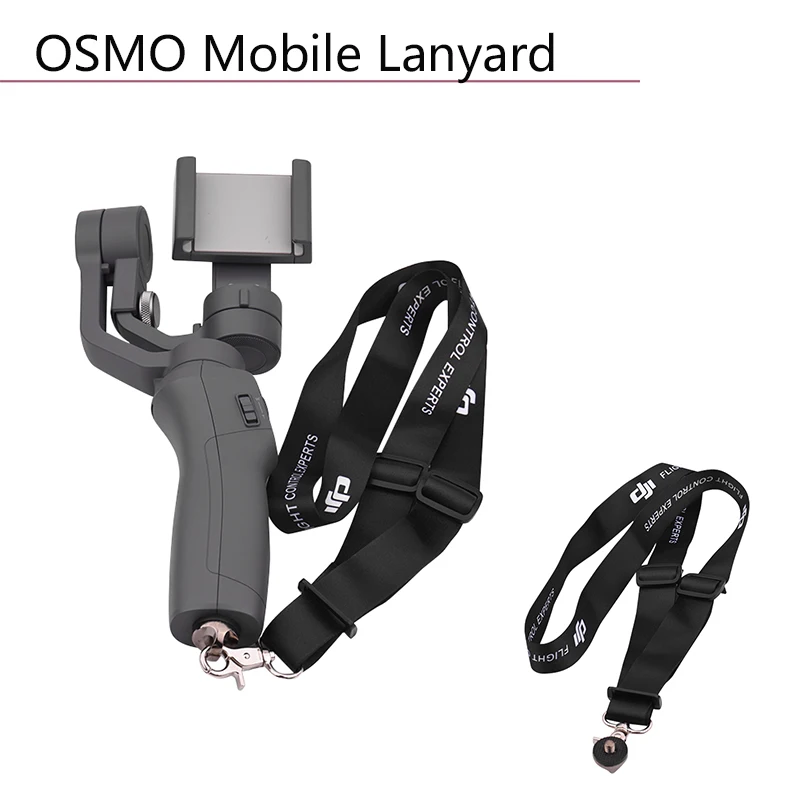 

Lanyard Neck Strap for Zhiyun Feiyu Smooth4 Metal Buckle Holder Mount Handheld Gimbal Stabilizer for DJI OSMO Mobile1 2 Parts