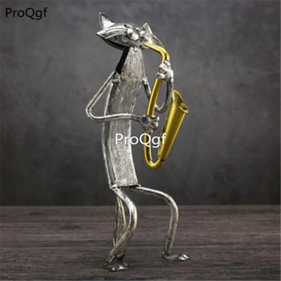 ProQgf 1 шт. набор игра на гитаре Поющая статуя кота
