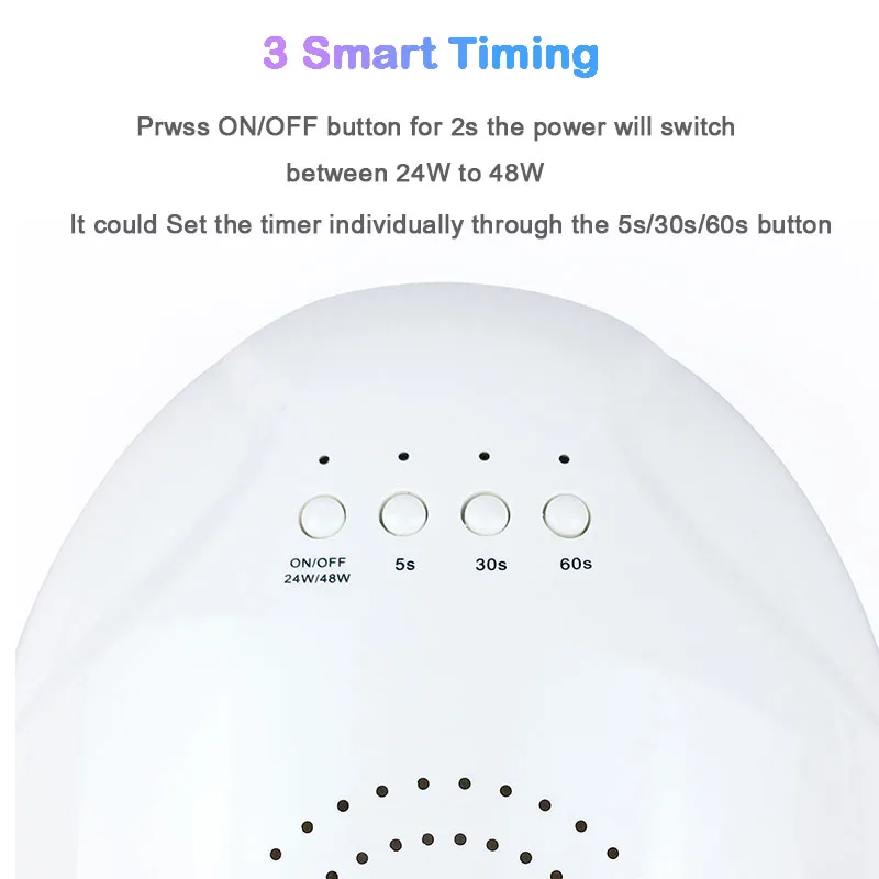 Preise SUNone 48W UV Lampe Gel Nagel Trockner LED Weiß Licht für Nägel Maschine Nagel Aushärtung Lampe für Gel Polnisch nail art Werkzeuge Freies Verschiffen