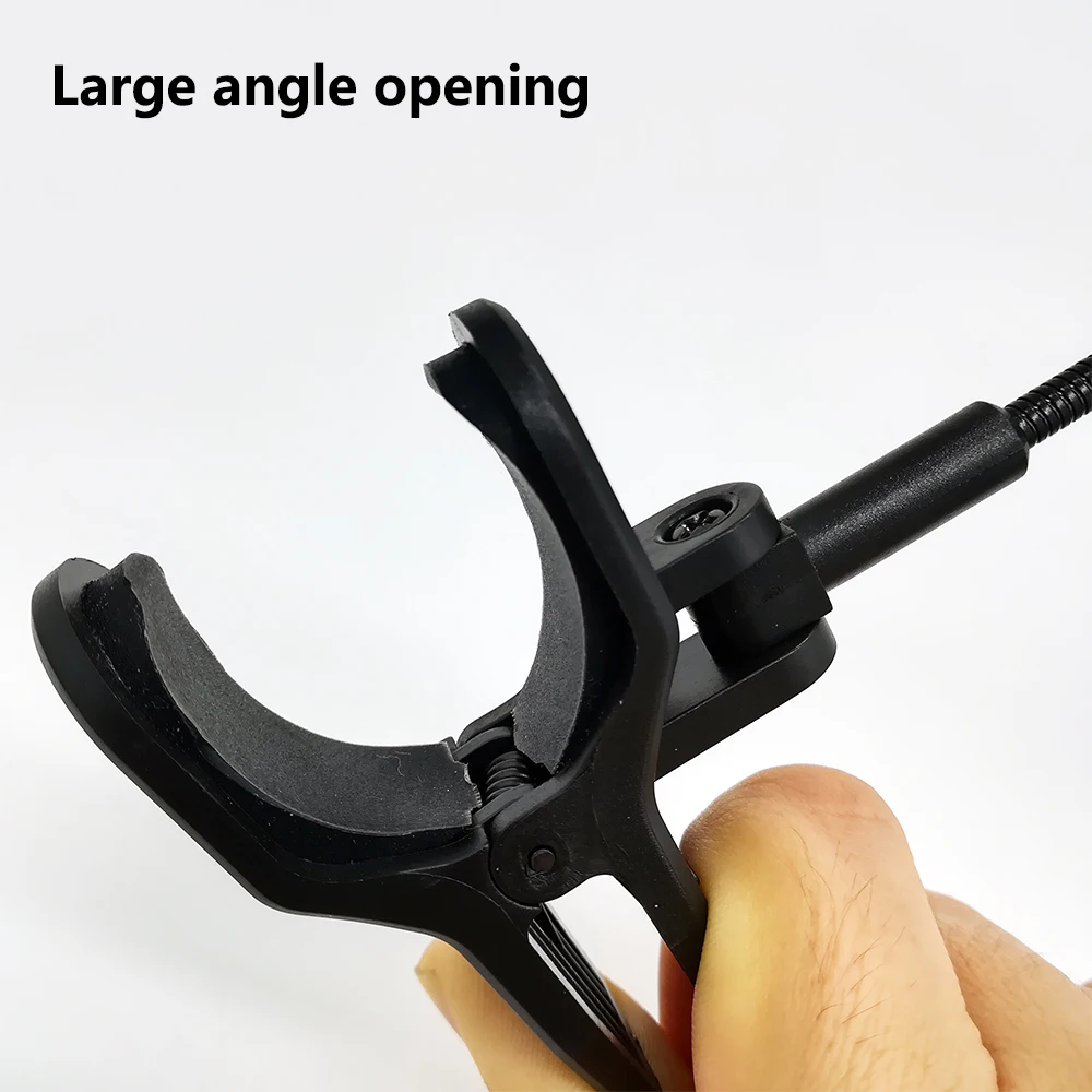 Microphone,Support de Microphone pour flûte, Clip de micro, pour