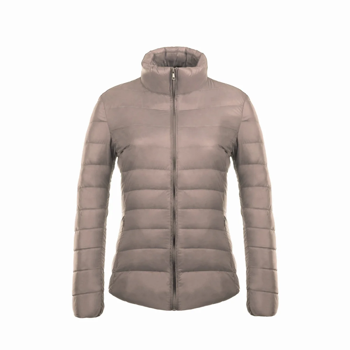 ZOGAA, Женская Весенняя парка, куртка, пальто, теплый ультра светильник, пуховик на утином пуху, Женская куртка, тонкое однотонное пальто, женские парки